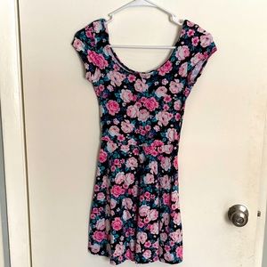 Floral Mini Sun Dress